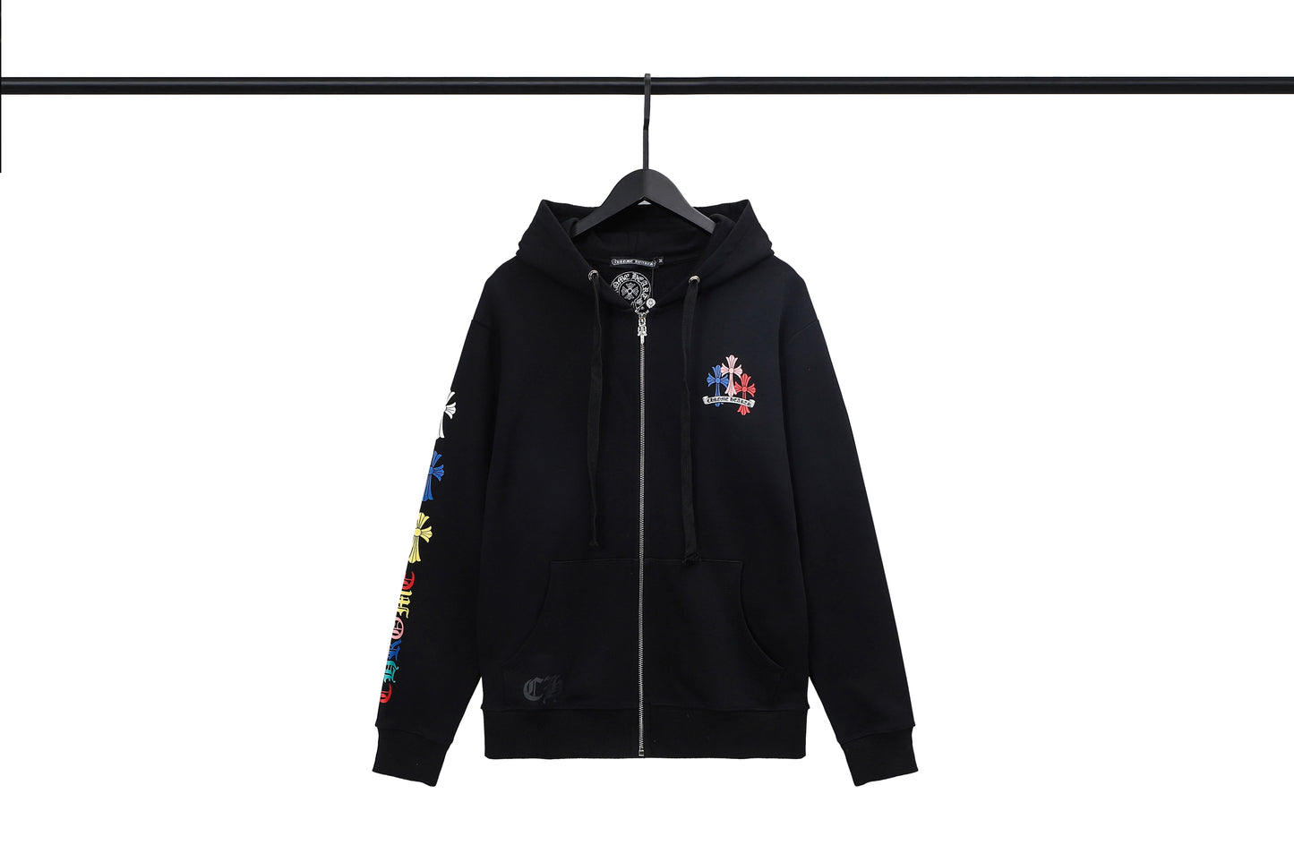 Chrome Hearts zip-up hoodie