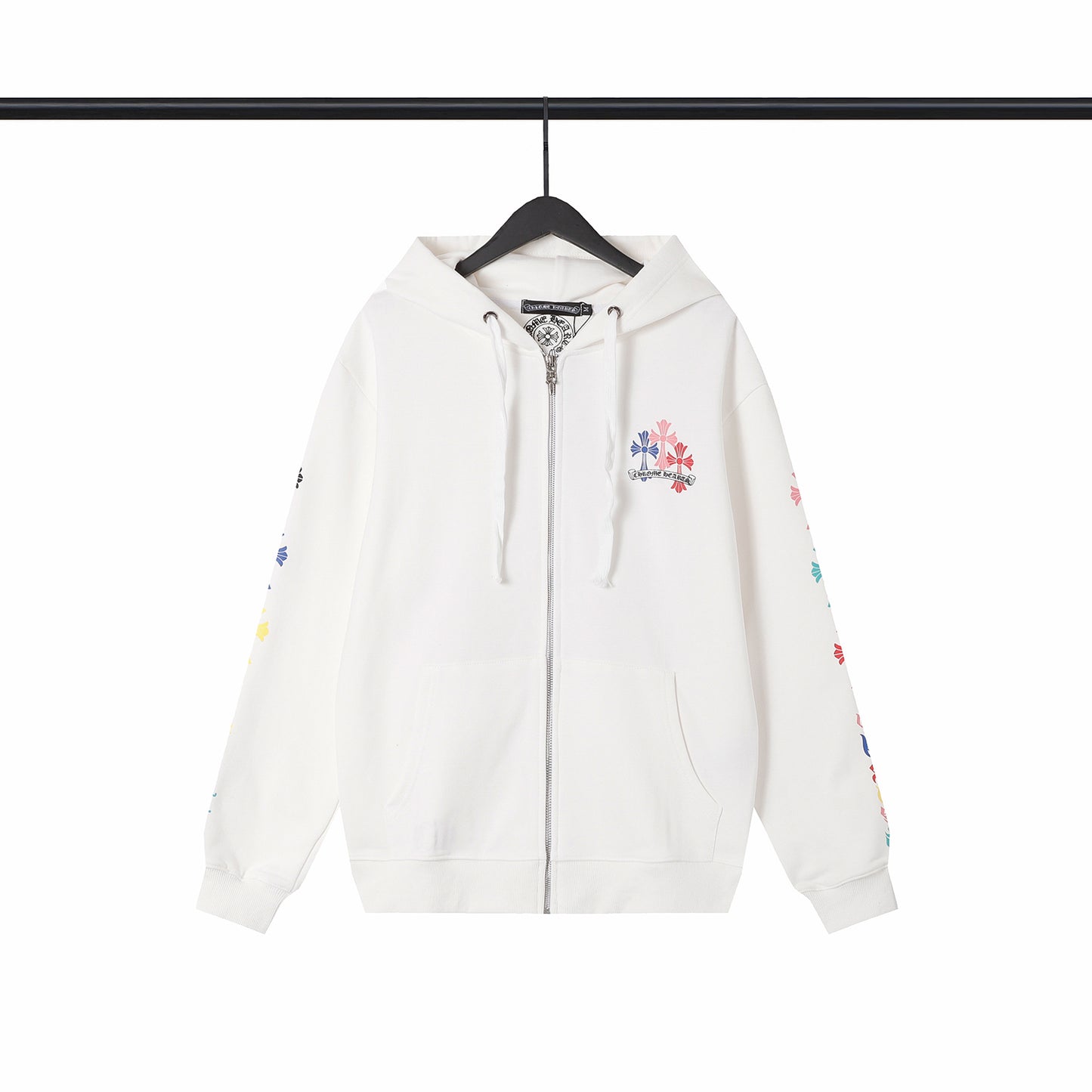 Chrome Hearts zip-up hoodie