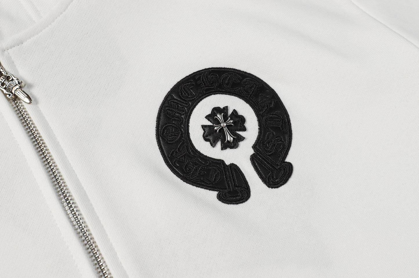 Chrome Hearts zip-up hoodie