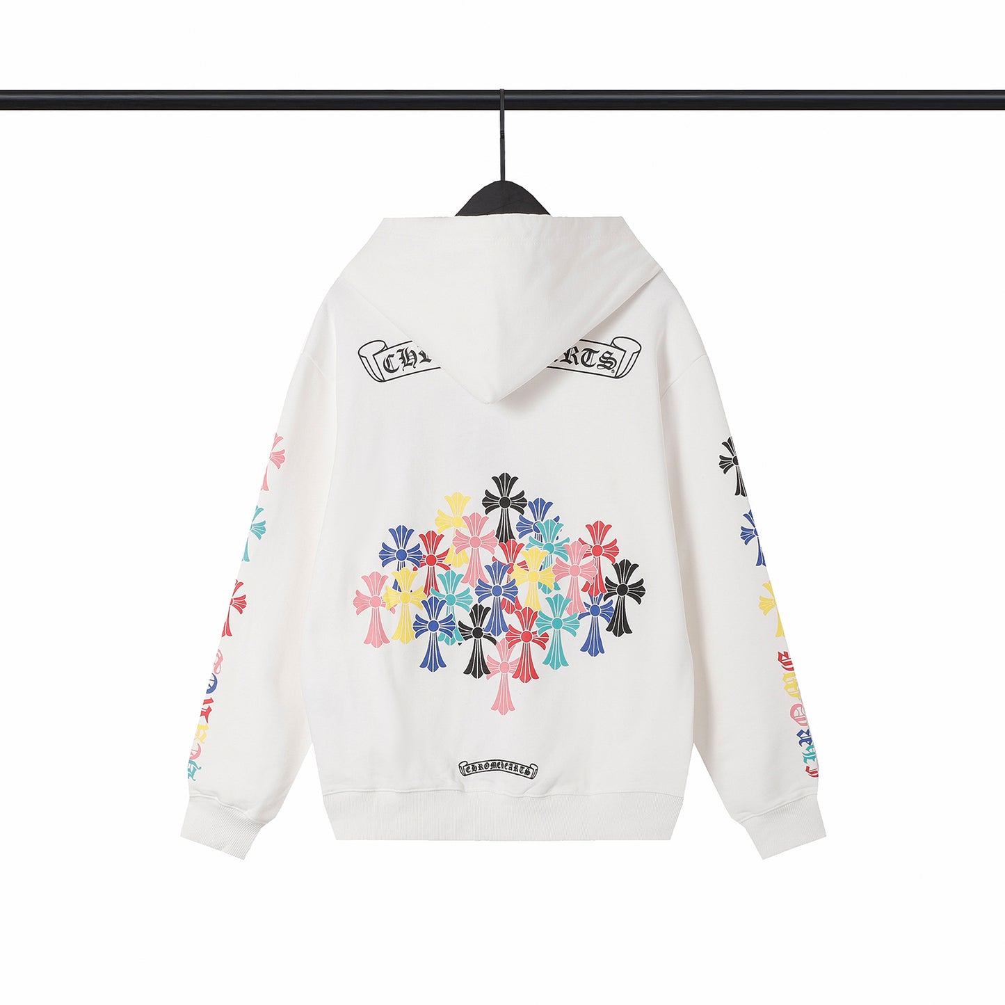 Chrome Hearts zip-up hoodie